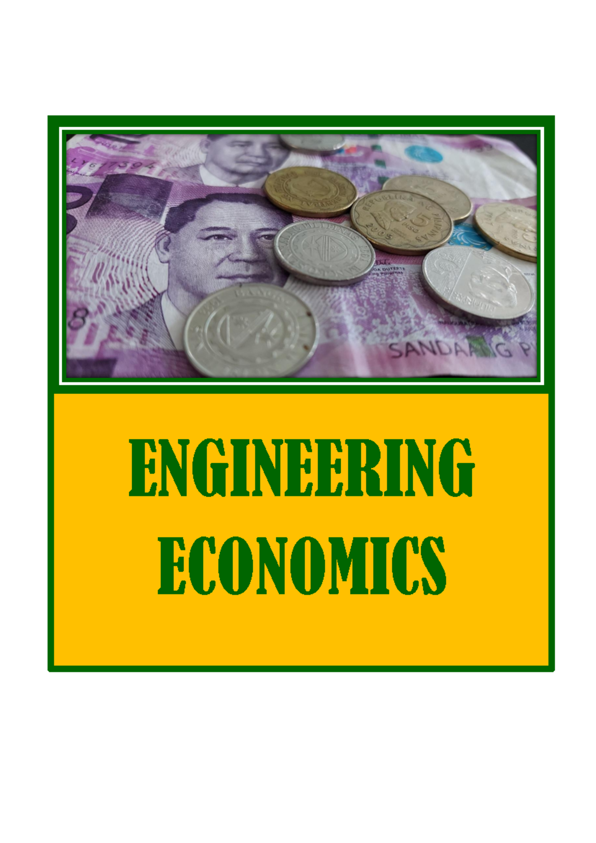 IE 111 Chapter 2 Lesson 1: Cash Flow & Time Value of Money - Studocu