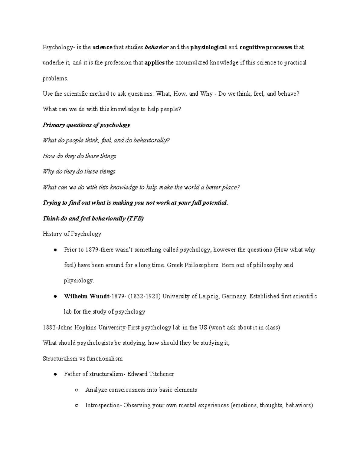 Social Psychology (PSY 201): Key Theories and Concepts Overview - Studocu