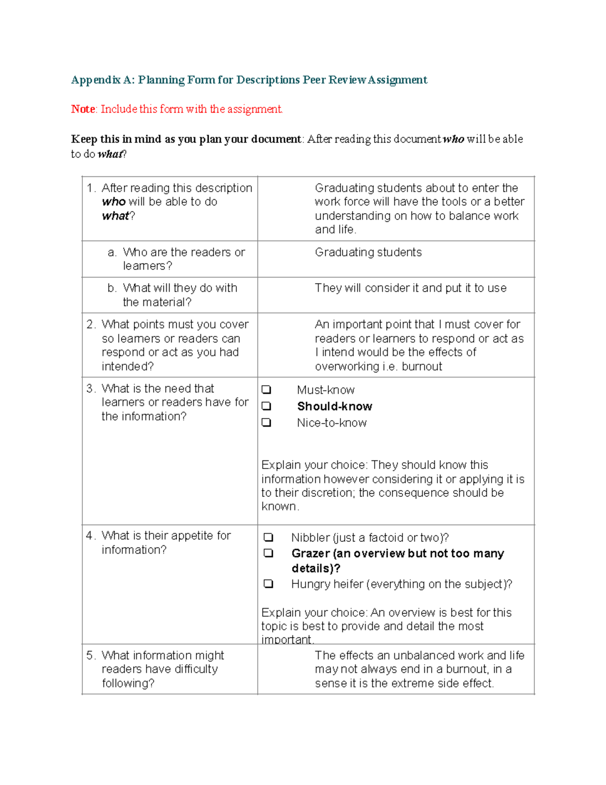 EDUC270 Descriptions 2 - Appendix A: Planning Form for Descriptions ...