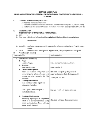 Detailed Lesson Plan Conditionals - A DETAILED LESSON PLAN IN ENGLISH 9 ...