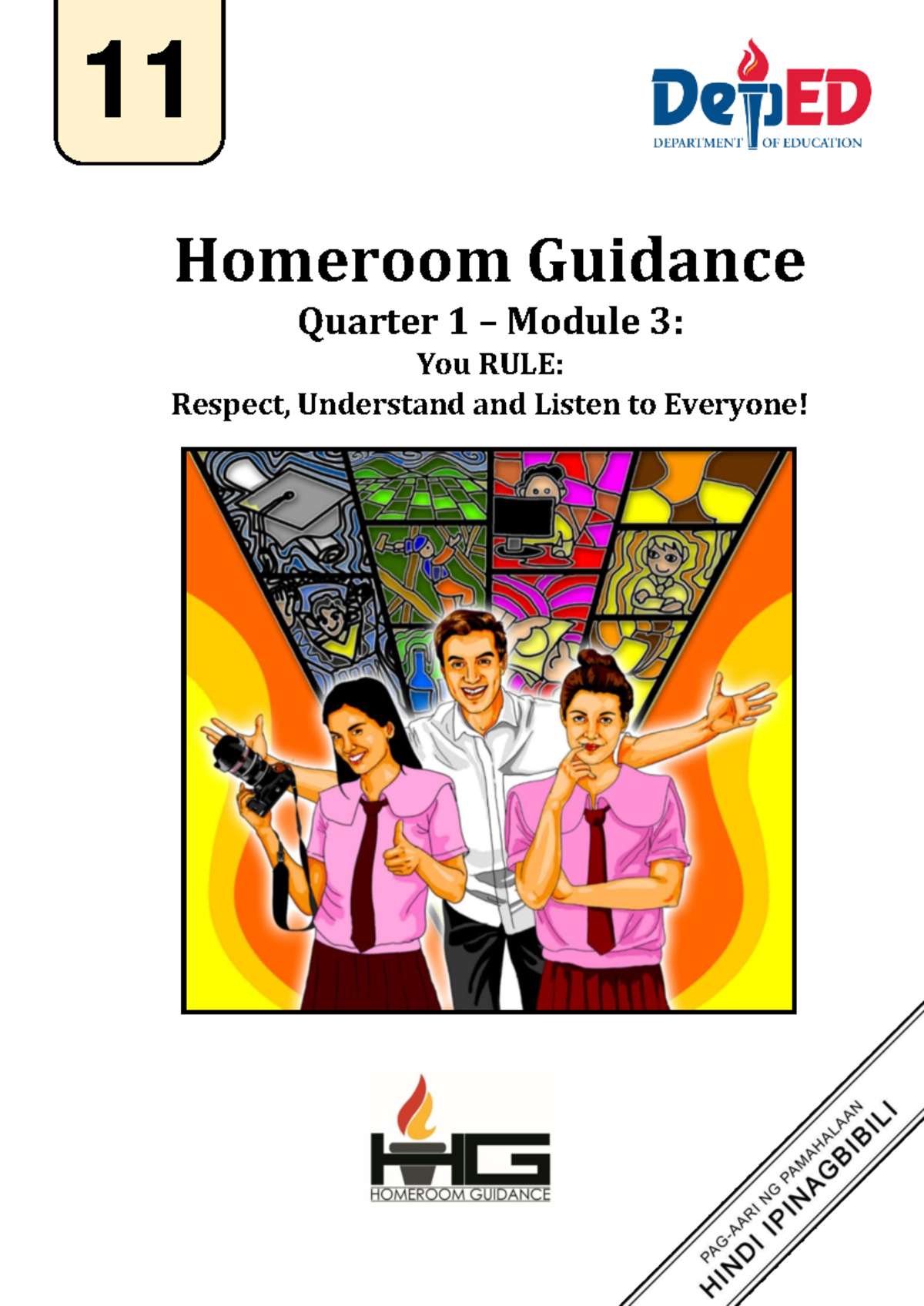 Homeroom Guidance G11 Q1 Module 3: You RULE - Respect & Understanding ...