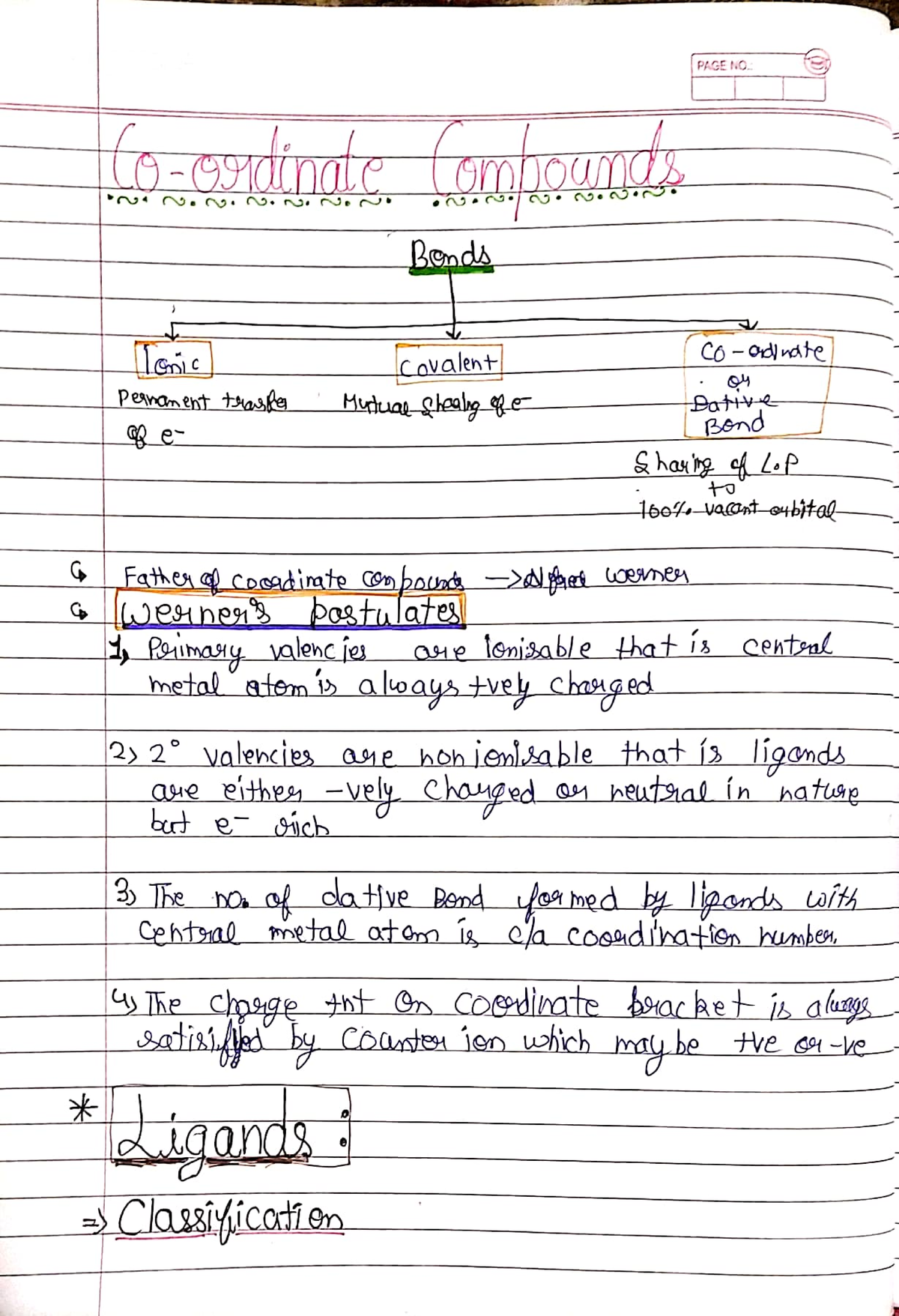 Chapter 5: Coordination Compounds (CHEM 101) - Notes and Insights - Studocu
