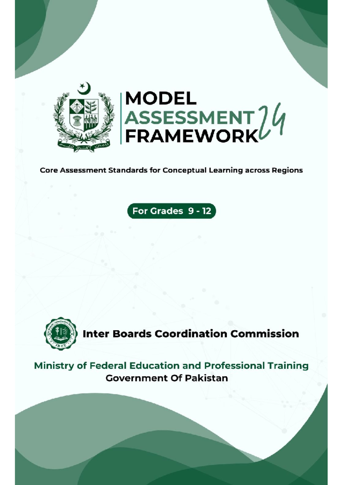 Model Assessment Framework (MAF): Standards for Grades 9-12 - Studocu
