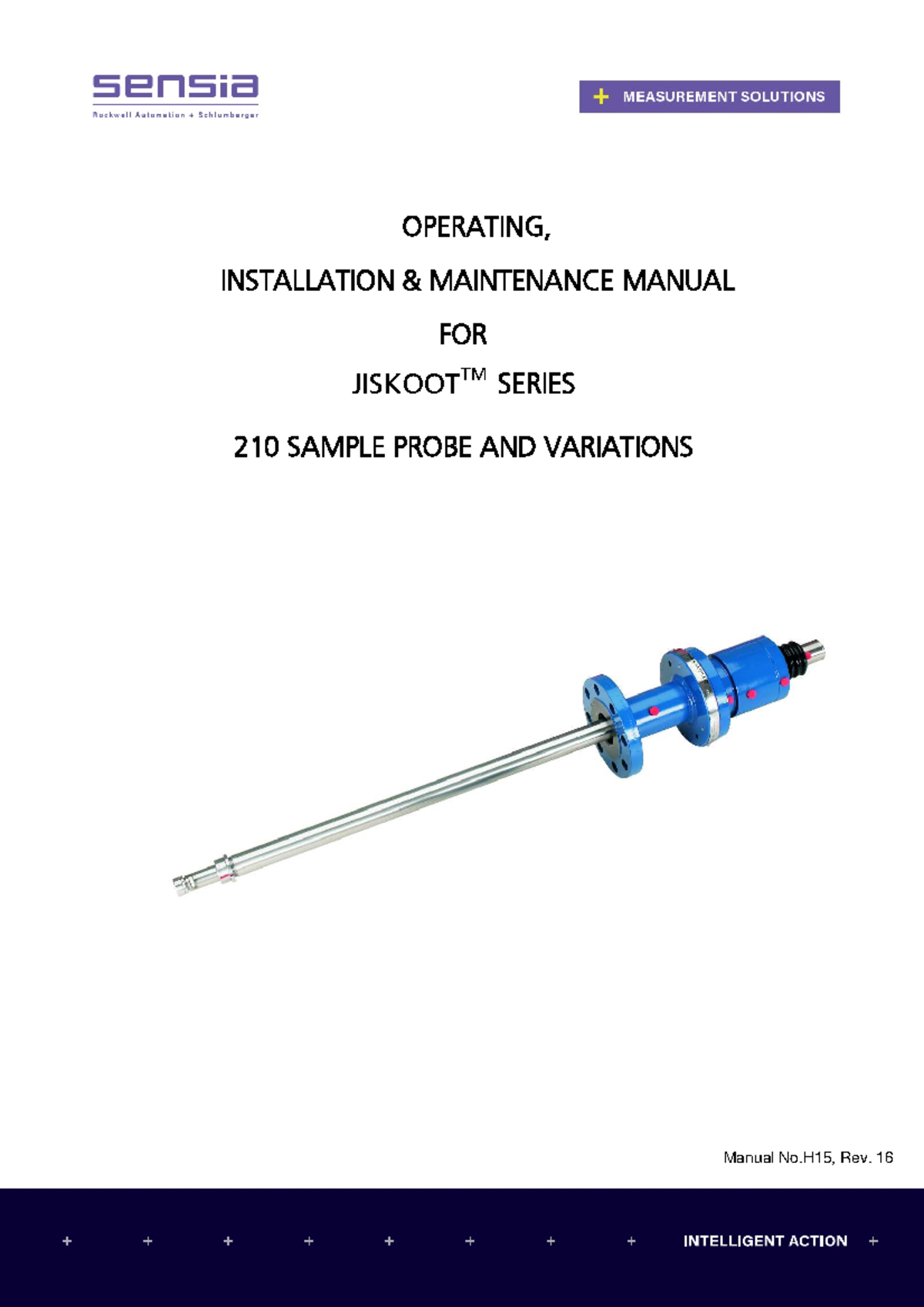 Jiskoot 210 Sample Probe User Manual (Rev. 16) - Studocu