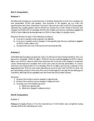 ACC123 Practice SET 2nd SEM 2024-2025 1st Term - ACC123 PRACTICE SET ...