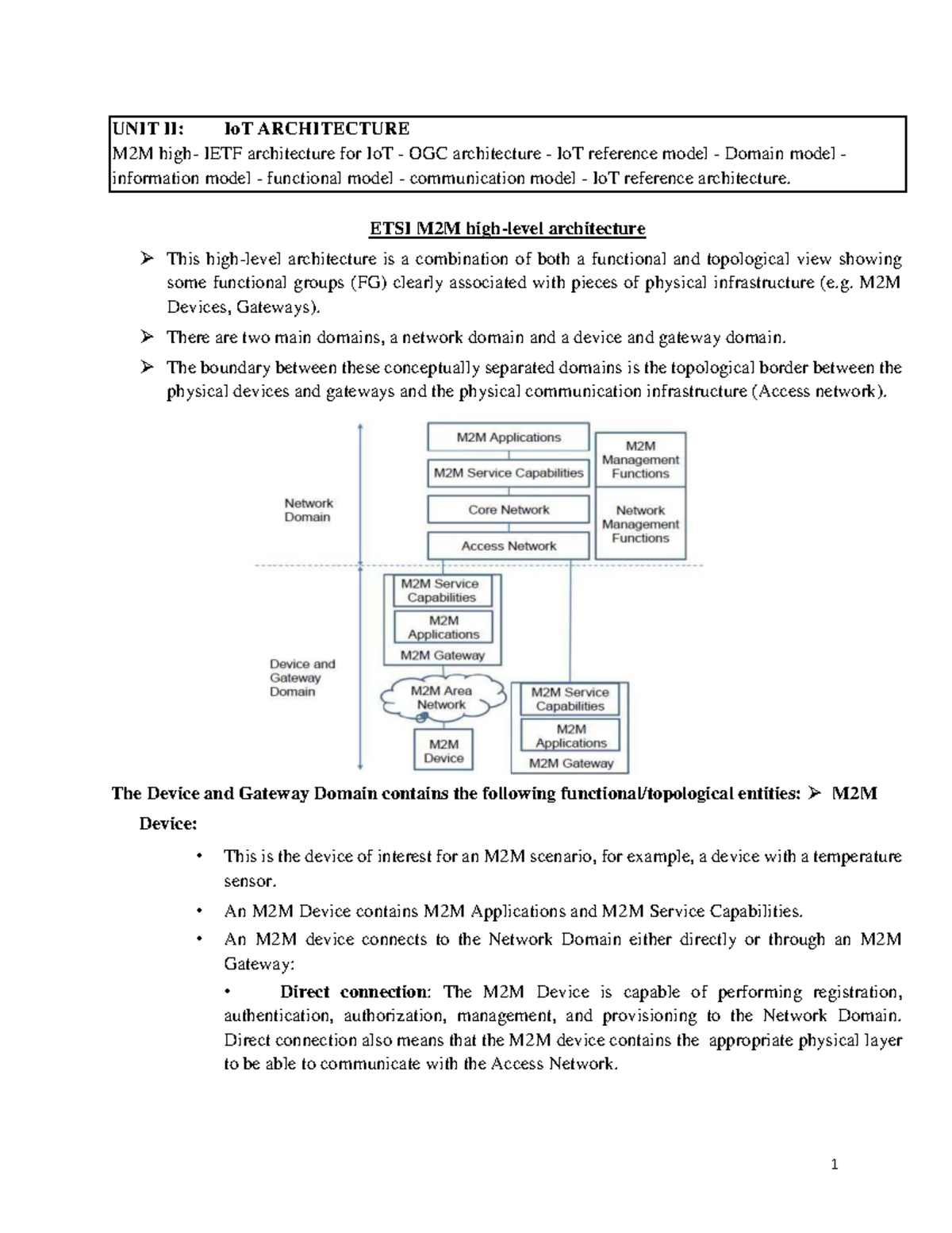 IoT Module-2: Comprehensive Overview of IoT Architecture and Models ...