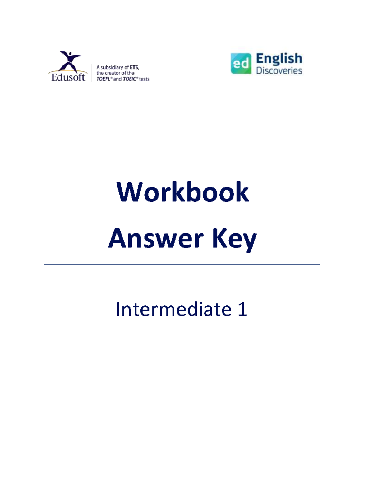 Intermediate 1 Workbook Answer Keys 8 Units Final Exam Guide Studocu