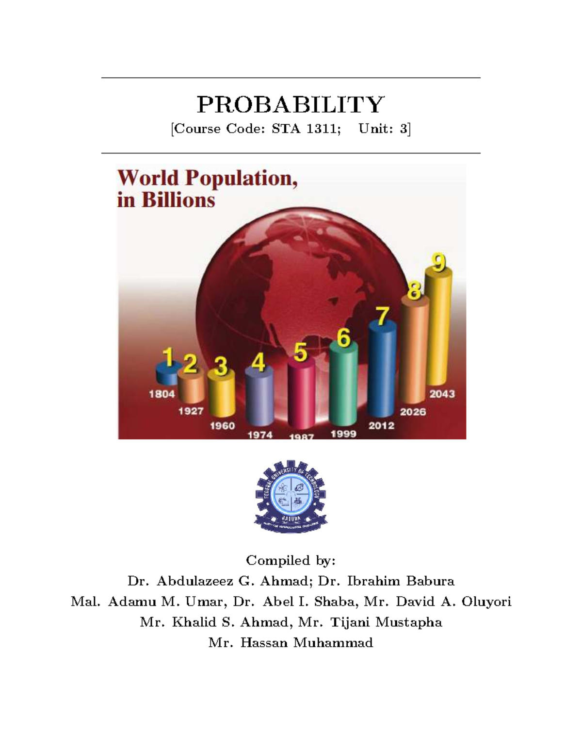 STA 1311 - Comprehensive Guide to Probability Concepts - Studocu