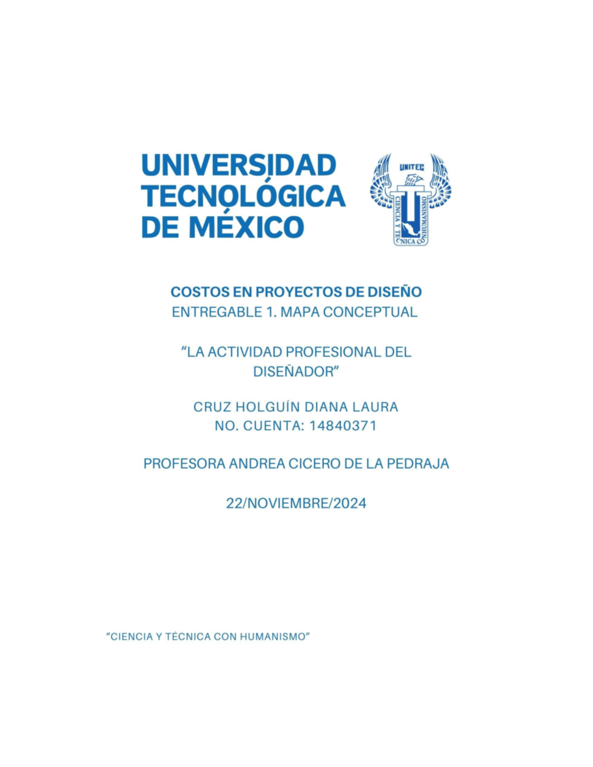 Entregable 1 DLCH - Mapa Mental La actividad profesional del diseñador ...