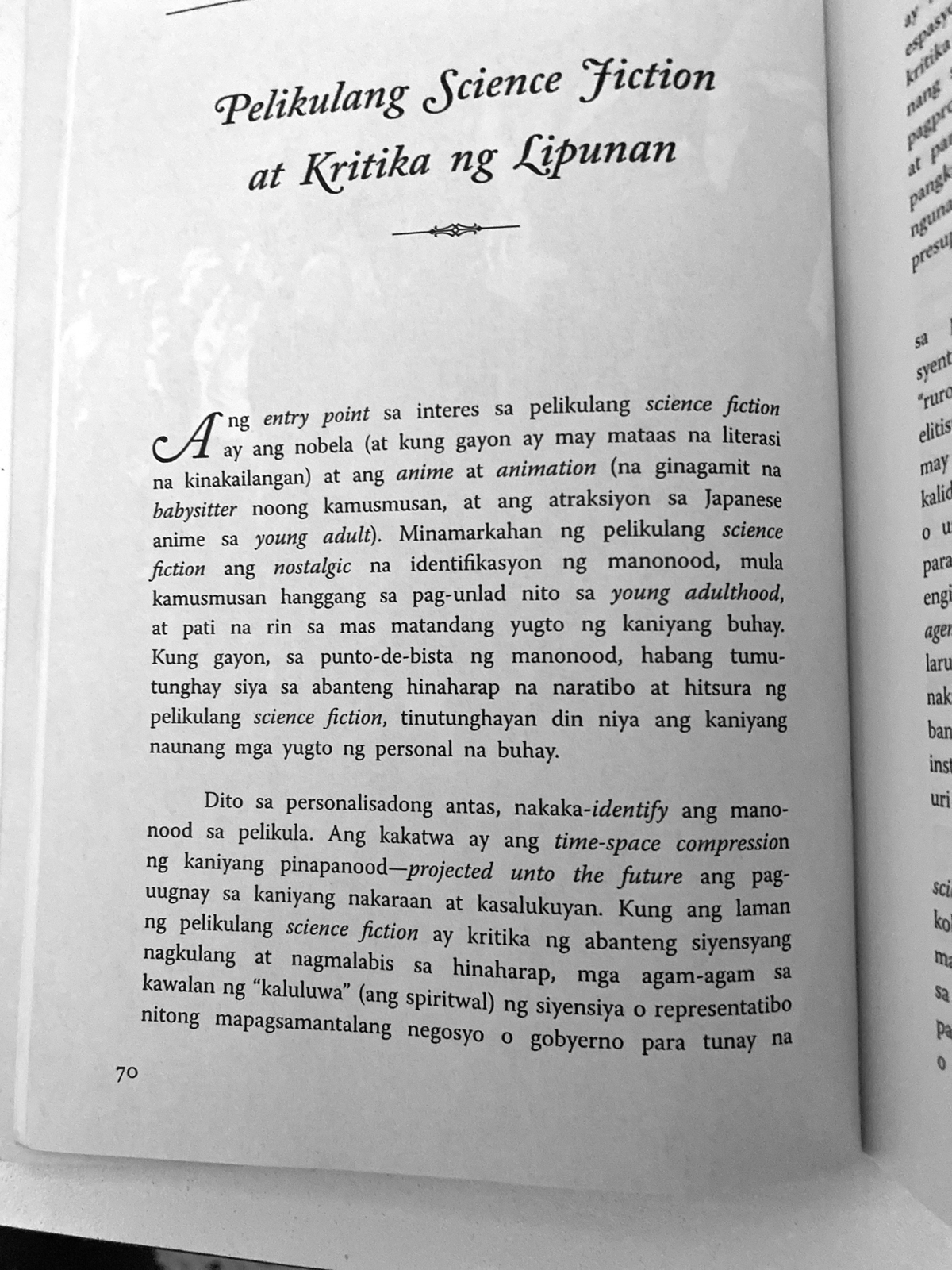 Pelikulang Science Fiction at Kritika ng Lipunan: Pagsusuri at ...