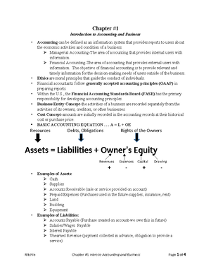 Chapter 4: Completing the Accounting Cycle (ACC 211) - Key Concepts and ...