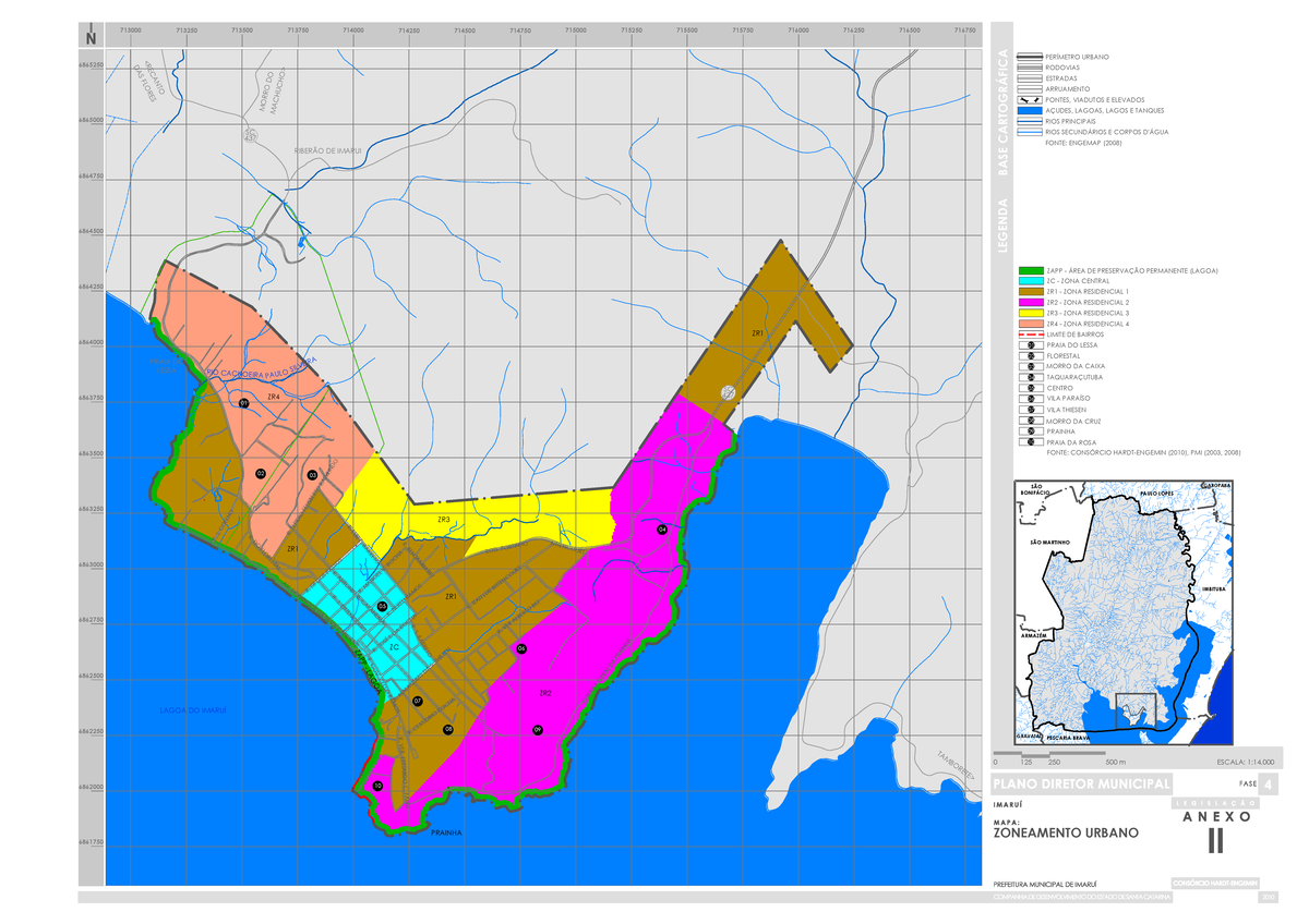 Mapa de Zoneamento Urbano - Anexo II - SC 437 - Studocu