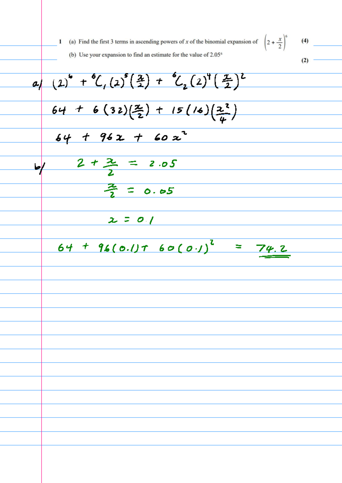 Binomial Expansion Study Notes (MATH 101) - Studocu