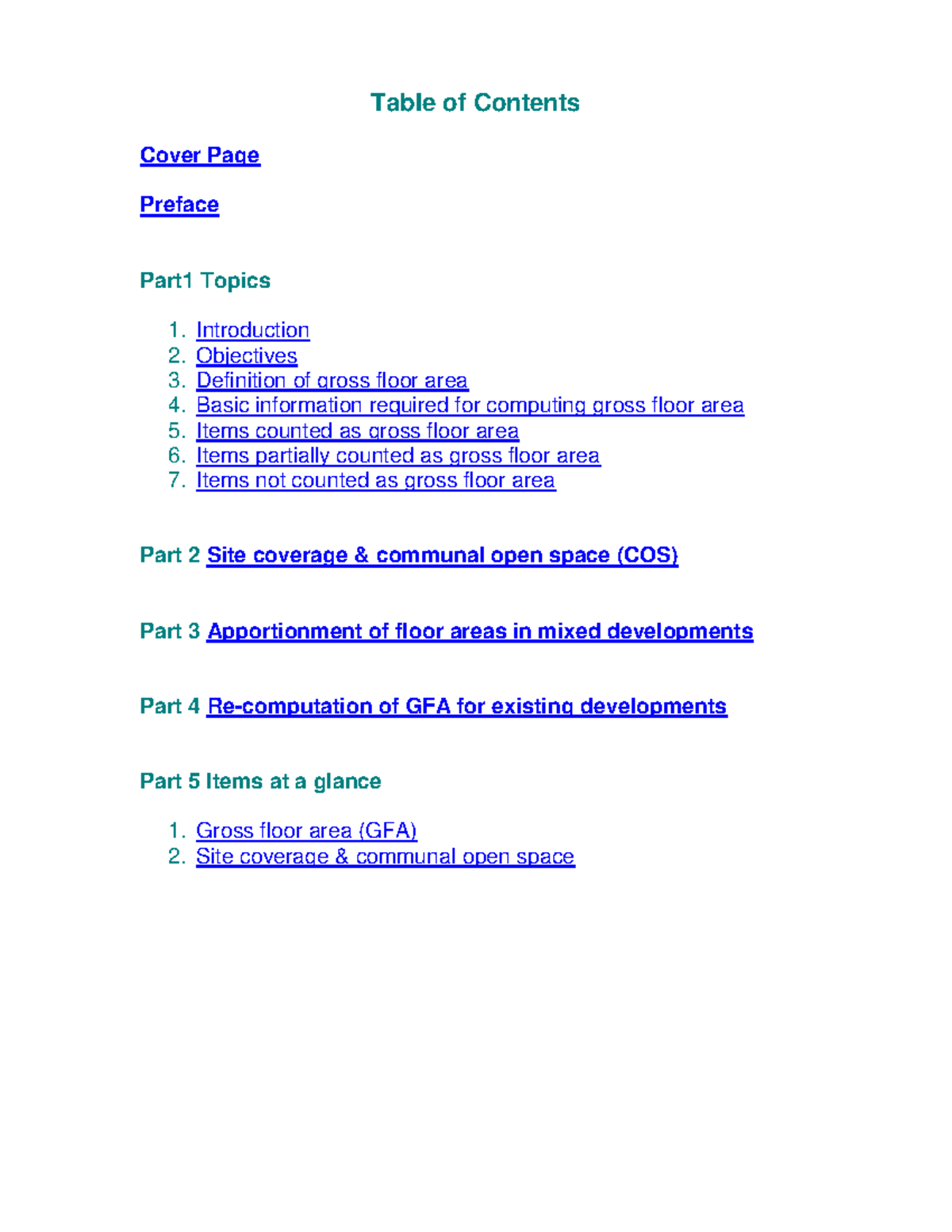 GFA Handbook: Comprehensive Guide on Gross Floor Area Calculations ...