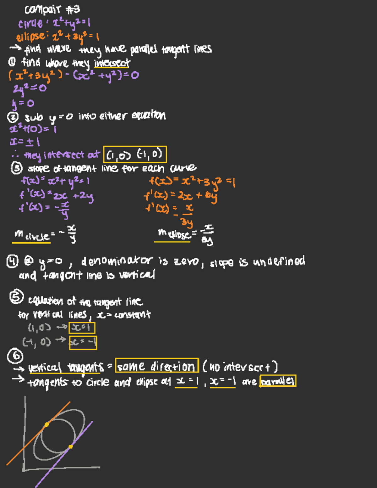 Math 180 - Circle and Ellipse Intersection Analysis - Studocu