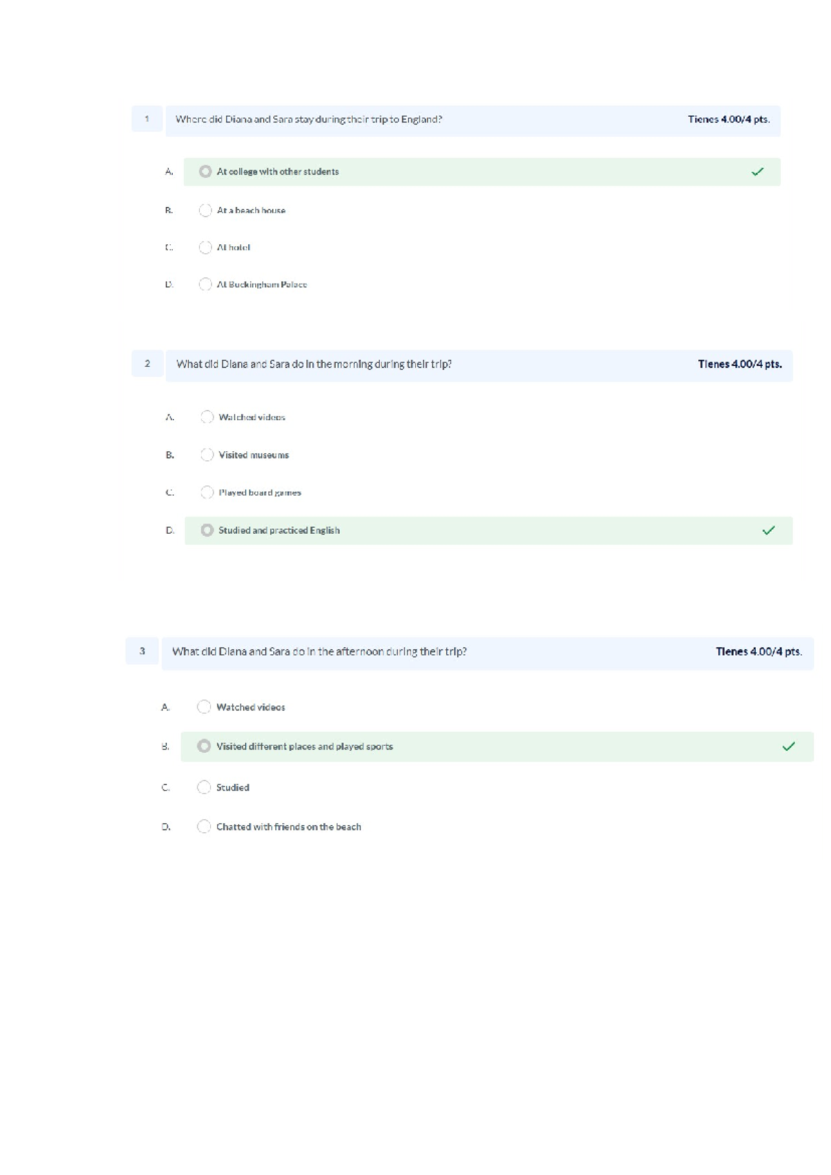 Week 03 - Pre-Task: Reading Practice Questions and Answers - Studocu
