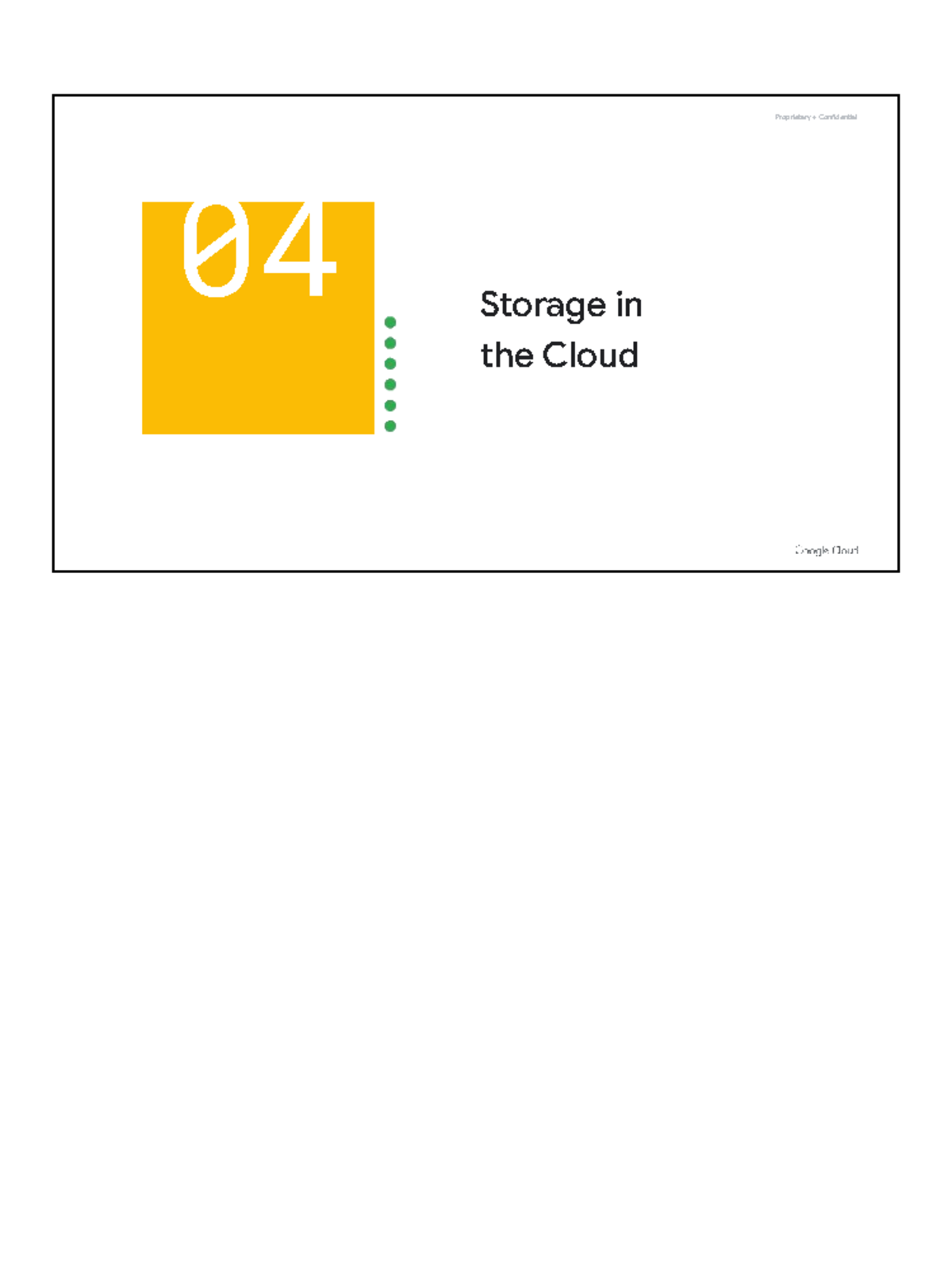 M4 Storage in the Cloud: Comprehensive Overview and Features - Studocu