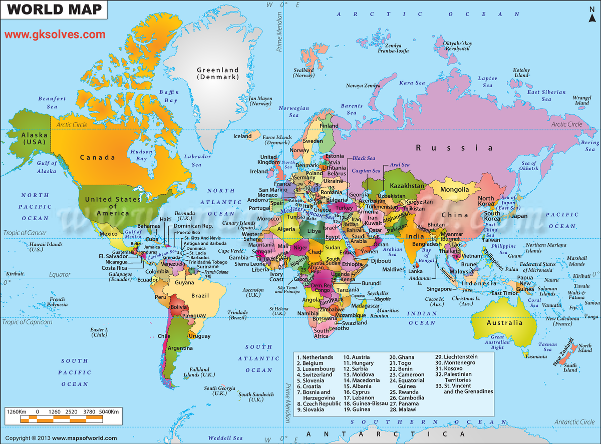 World Map Overview and Key Features for Geography 101 - Studocu