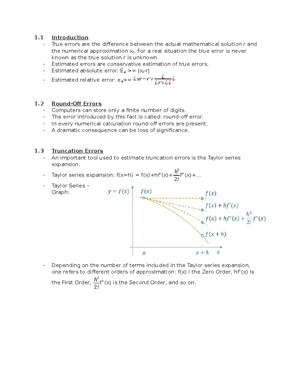 Lesson 1 - 1 Introduction - True errors are the difference between the ...