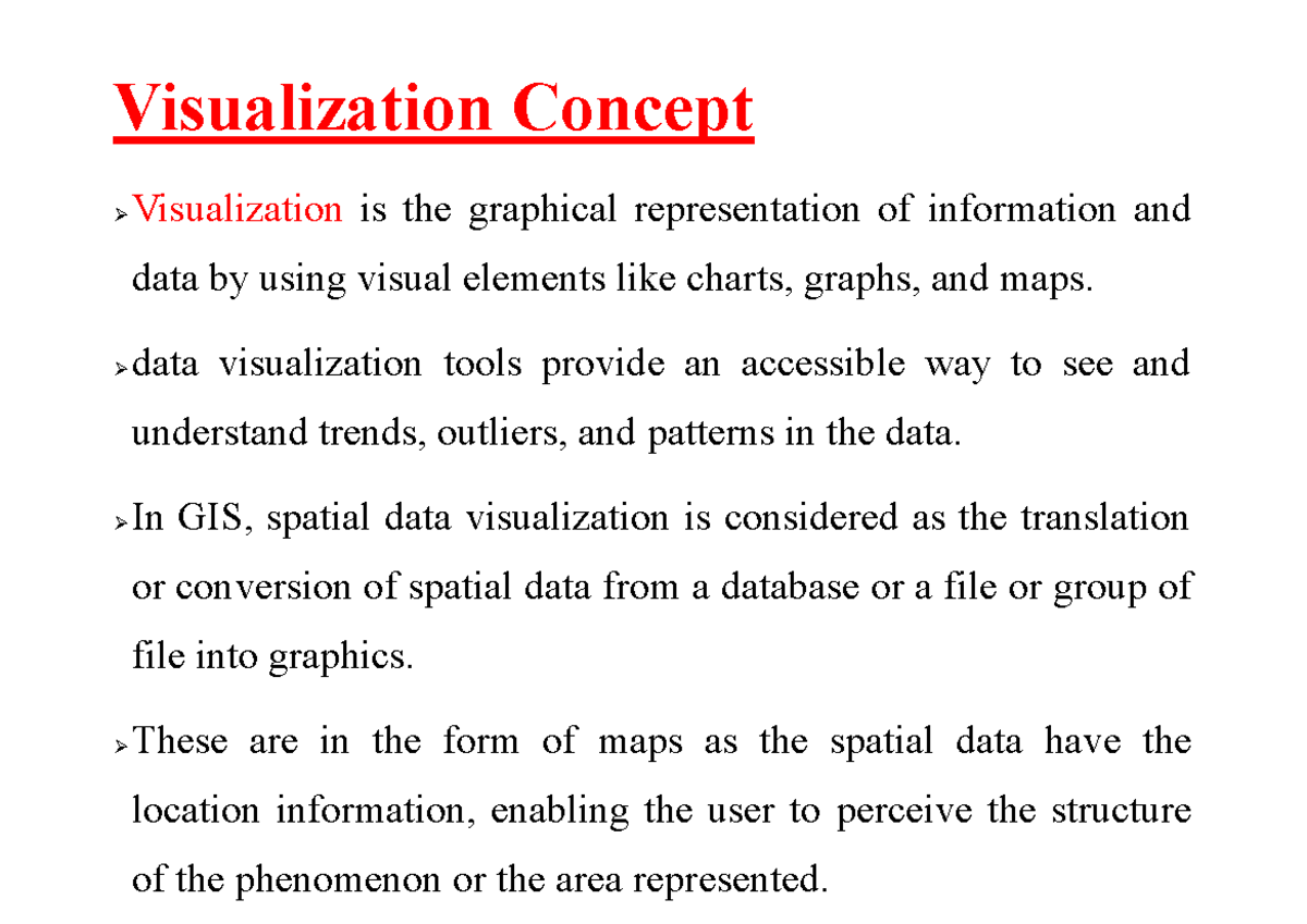 Chapter 3: Visualization Techniques in Data Representation - Studocu