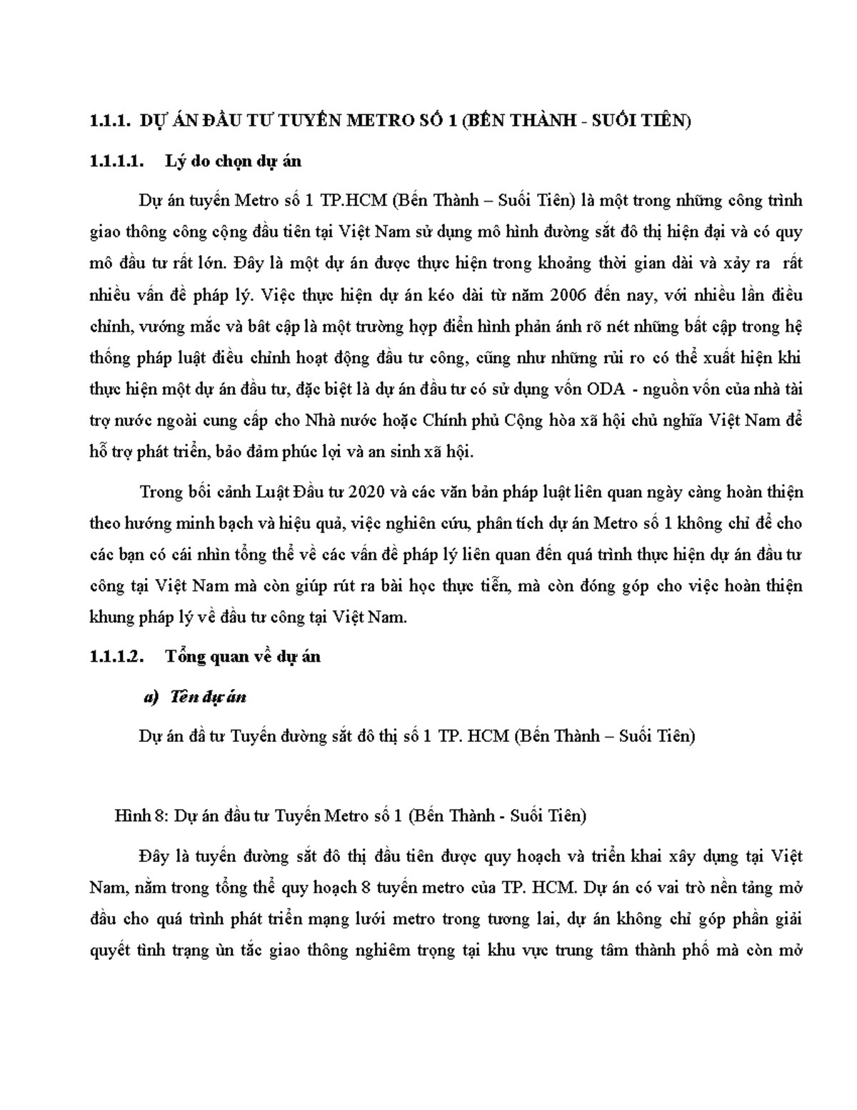 Tài liệu ôn tập Metro số 1 (Bến Thành - Suối Tiên) - Thuyết trình - Document Preview