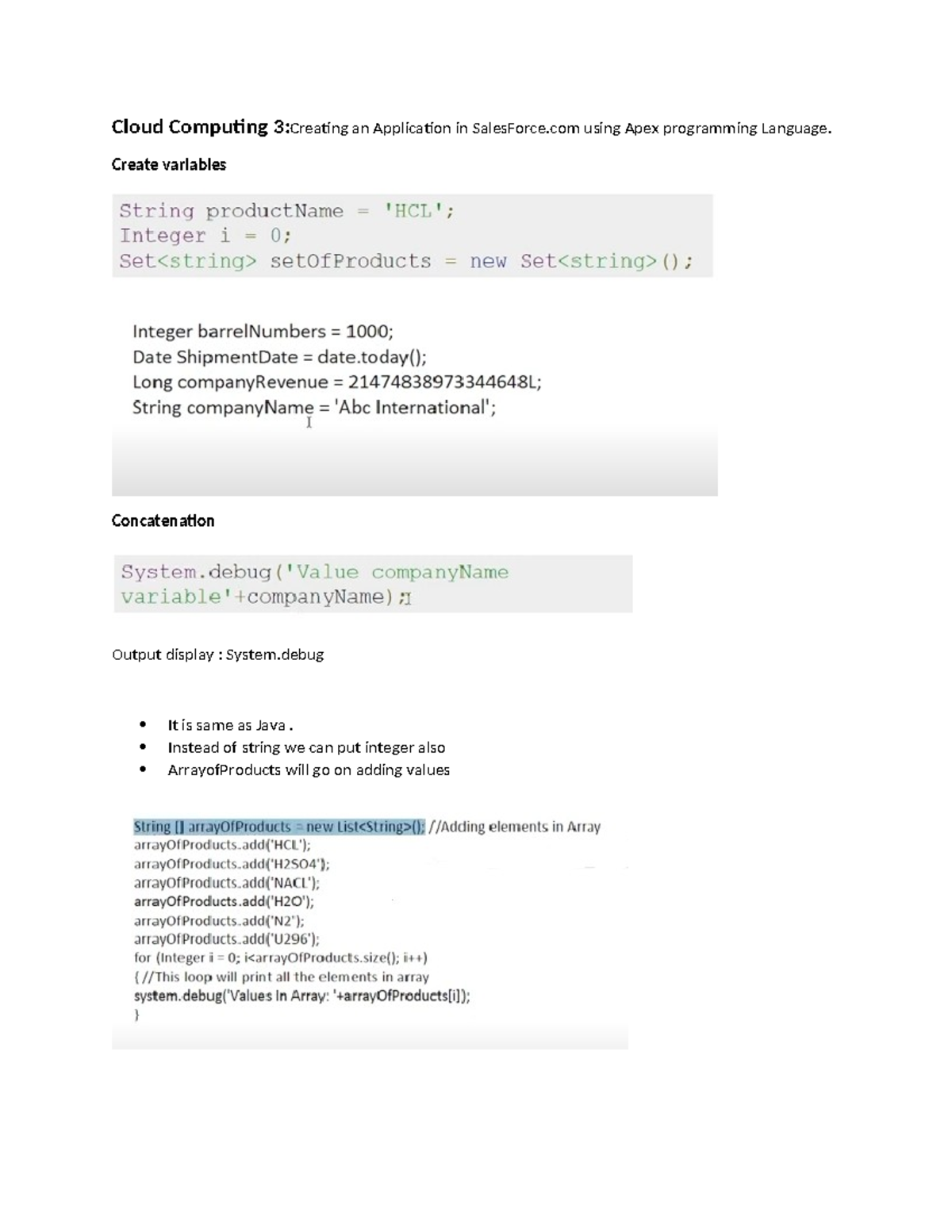 Cloud Computing 3 - Te computer notes - Cloud Computing 3:Creating an ...