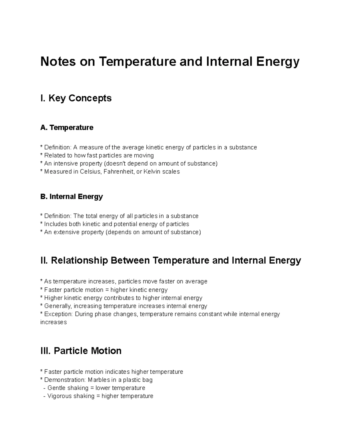 Energy Changes in Power Generation: Notes for Physics I (11th Grade ...