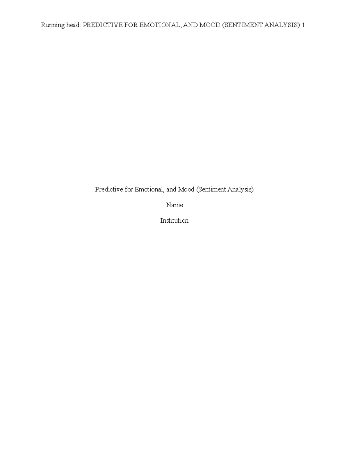 168409469 3583830 Emotional and Mood Impact on Reasoning: A Study - Studocu