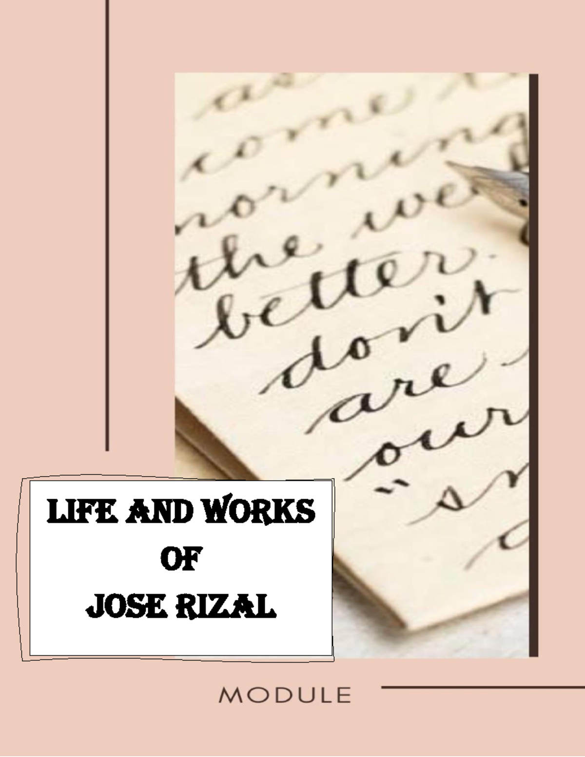 Lesson 3: Rizal's Family, Childhood & Early Education Overview - Studocu