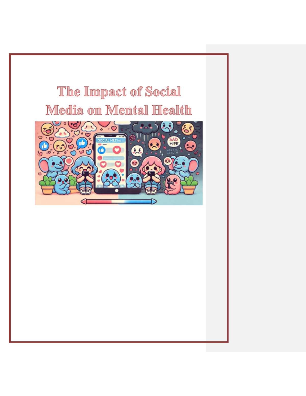 The Impact of Social Media on Mental Health: A Comprehensive Study ...