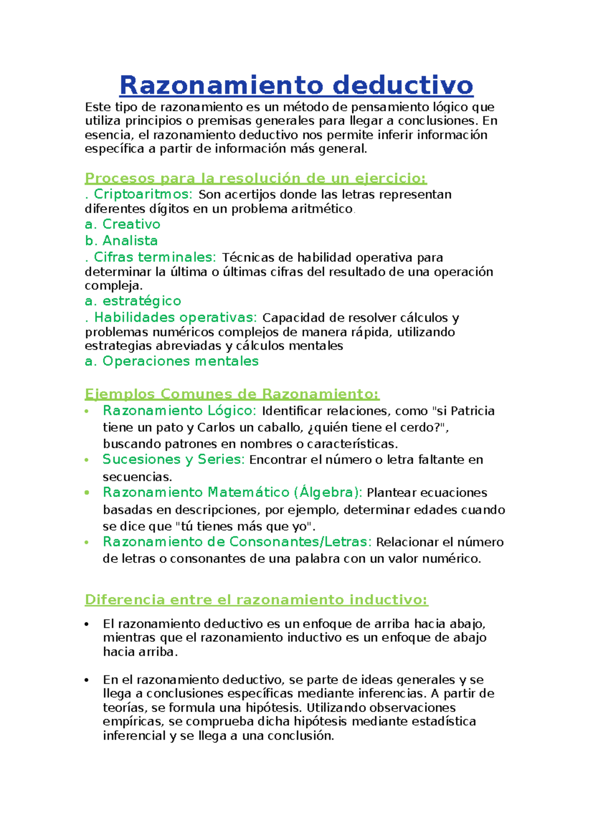 Razonamiento Deductivo: Métodos y Ejemplos de Lógica Matemática - Studocu