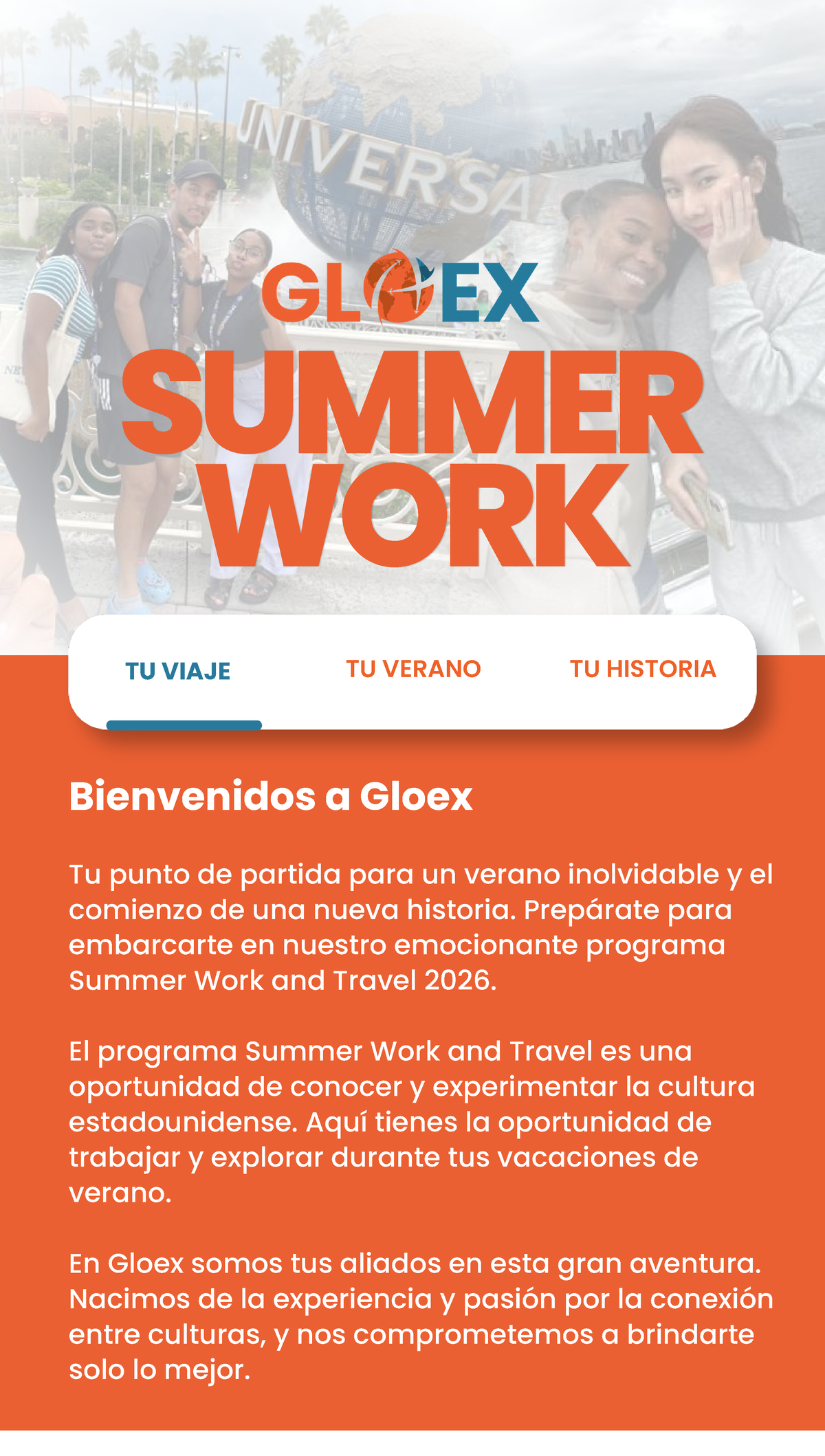 Summer Work and Travel 2027 - Gloex Program Overview - Studocu