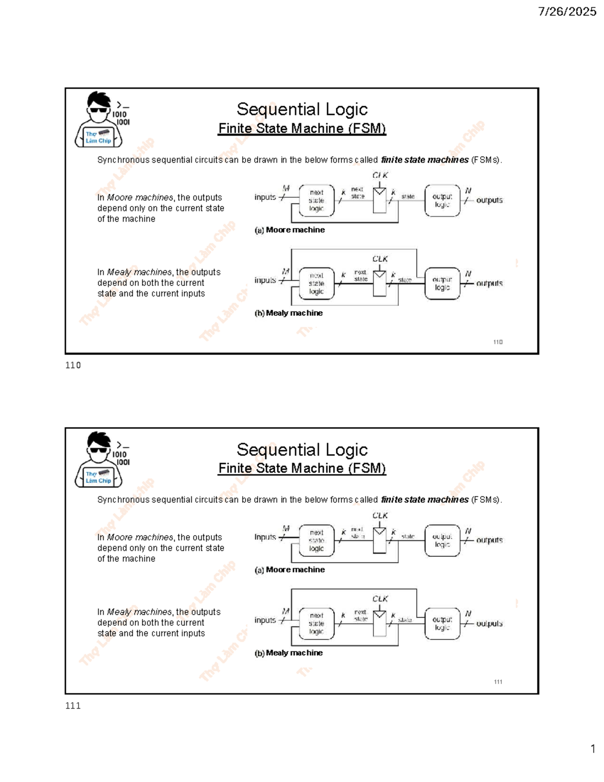 Basic IC Design Course: Lesson 4 - Sequential Logic FSMs - Studocu