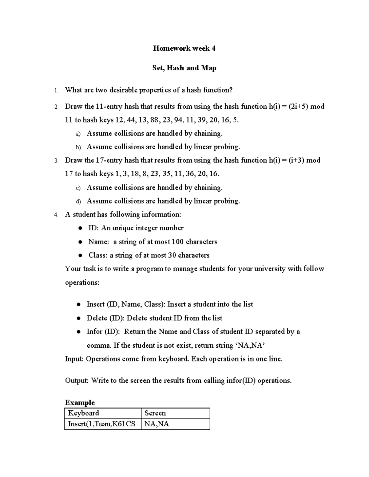 Lect4 Assignments - UEt 2025 - Homework week 4 Set, Hash and Map 1 ...