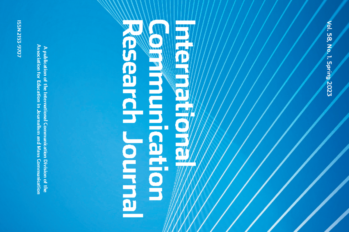 International Communication Research Jou - Vol. 58, No. 1. Spring 2023 ...