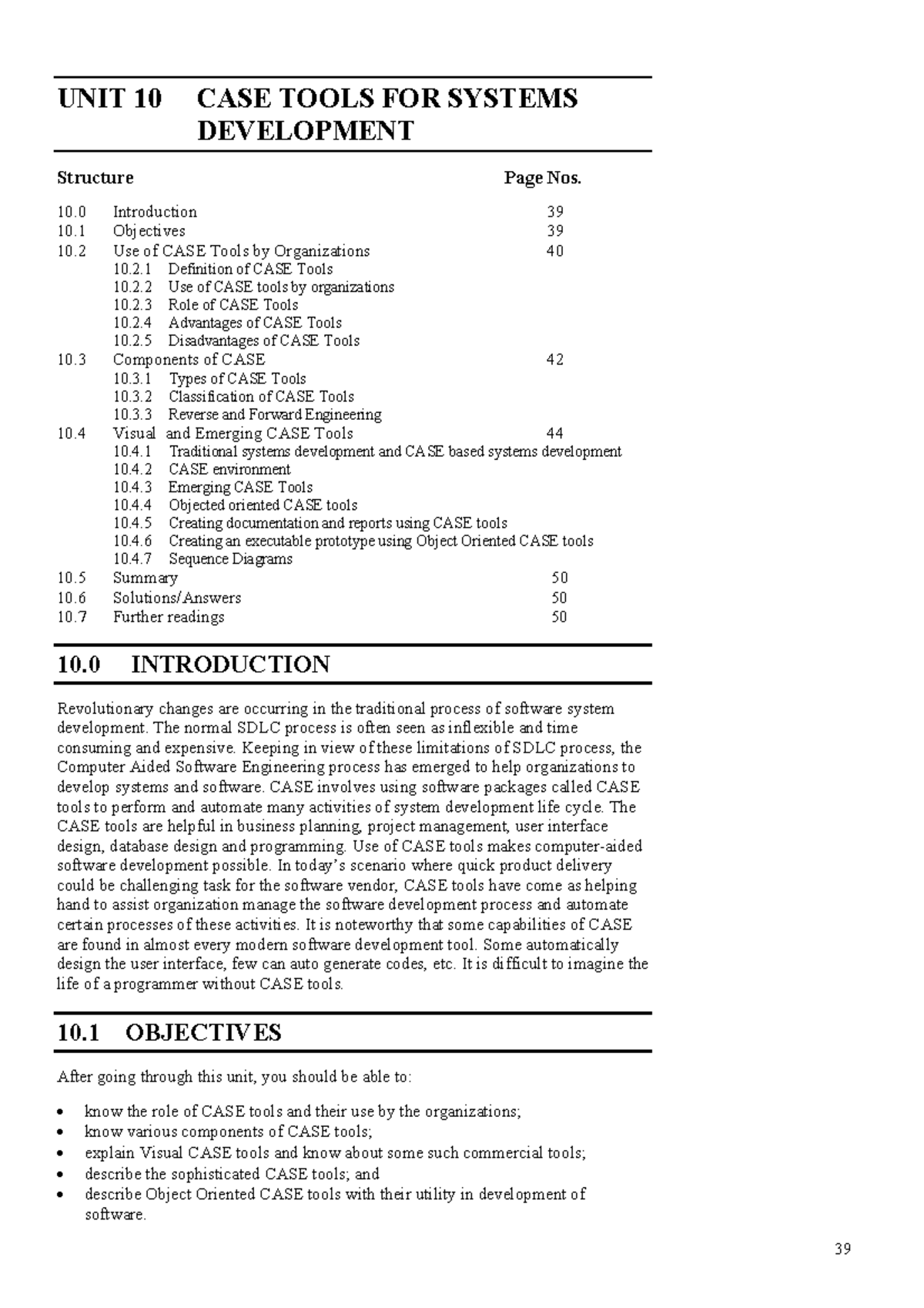 6 - CASE Tools for Systems Development - Notes and Concepts - Studocu