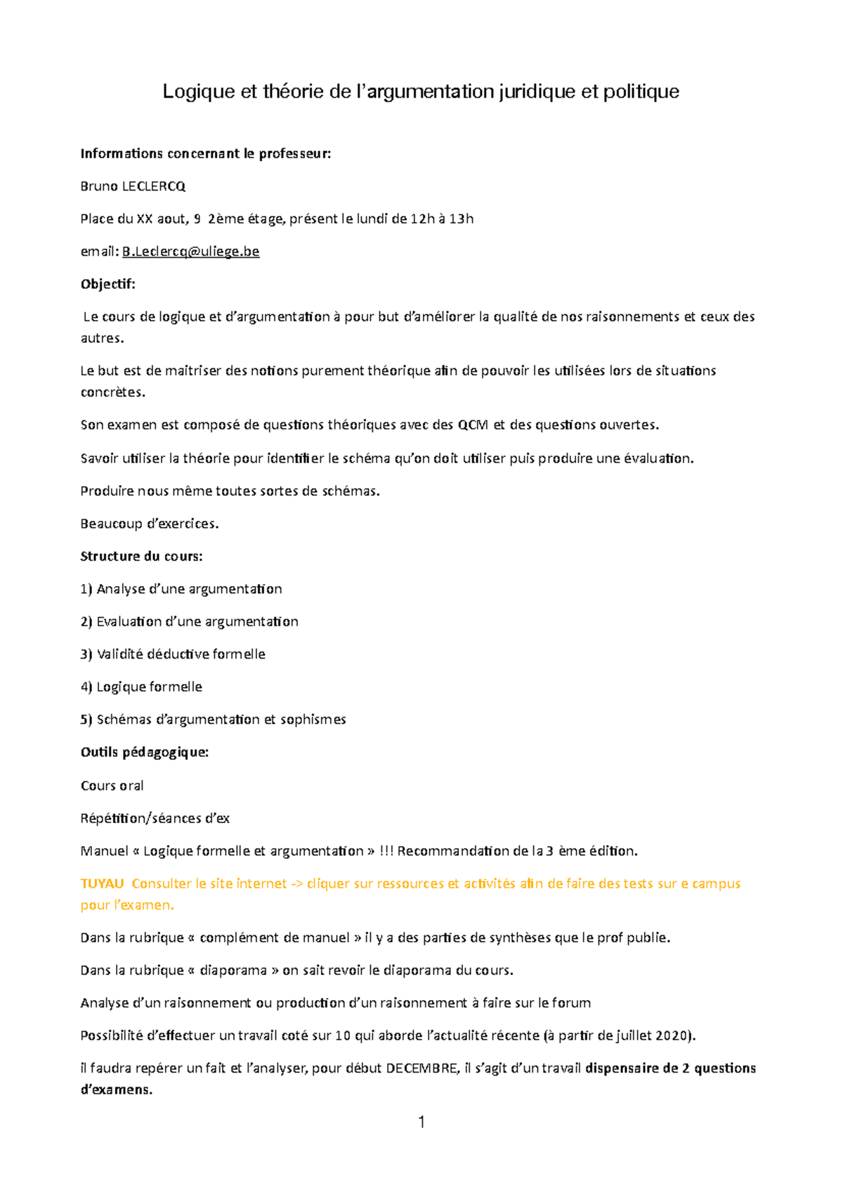 Pdf 2020 logique et argumentation juridique et politique - Logique et ...