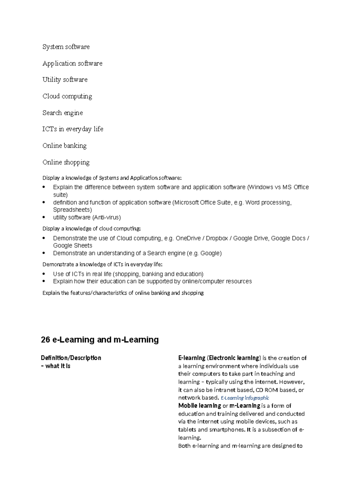 System Software & Application Software Notes for Gr9 DT - Studocu