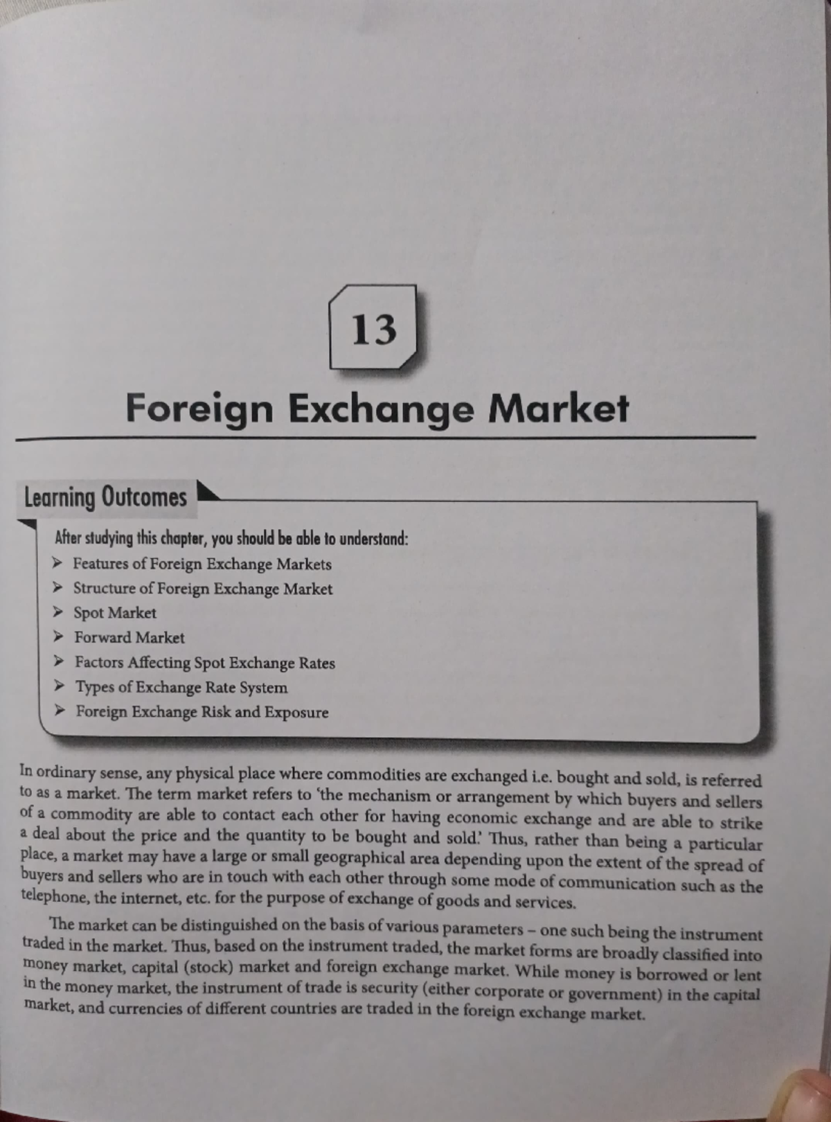IB B.Com (Hons) Unit 5 - Key Concepts of Foreign Exchange Markets ...
