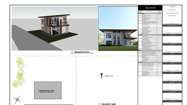 FAVI Complete Plans for Proposed 2 Storey Residential Building - Studocu