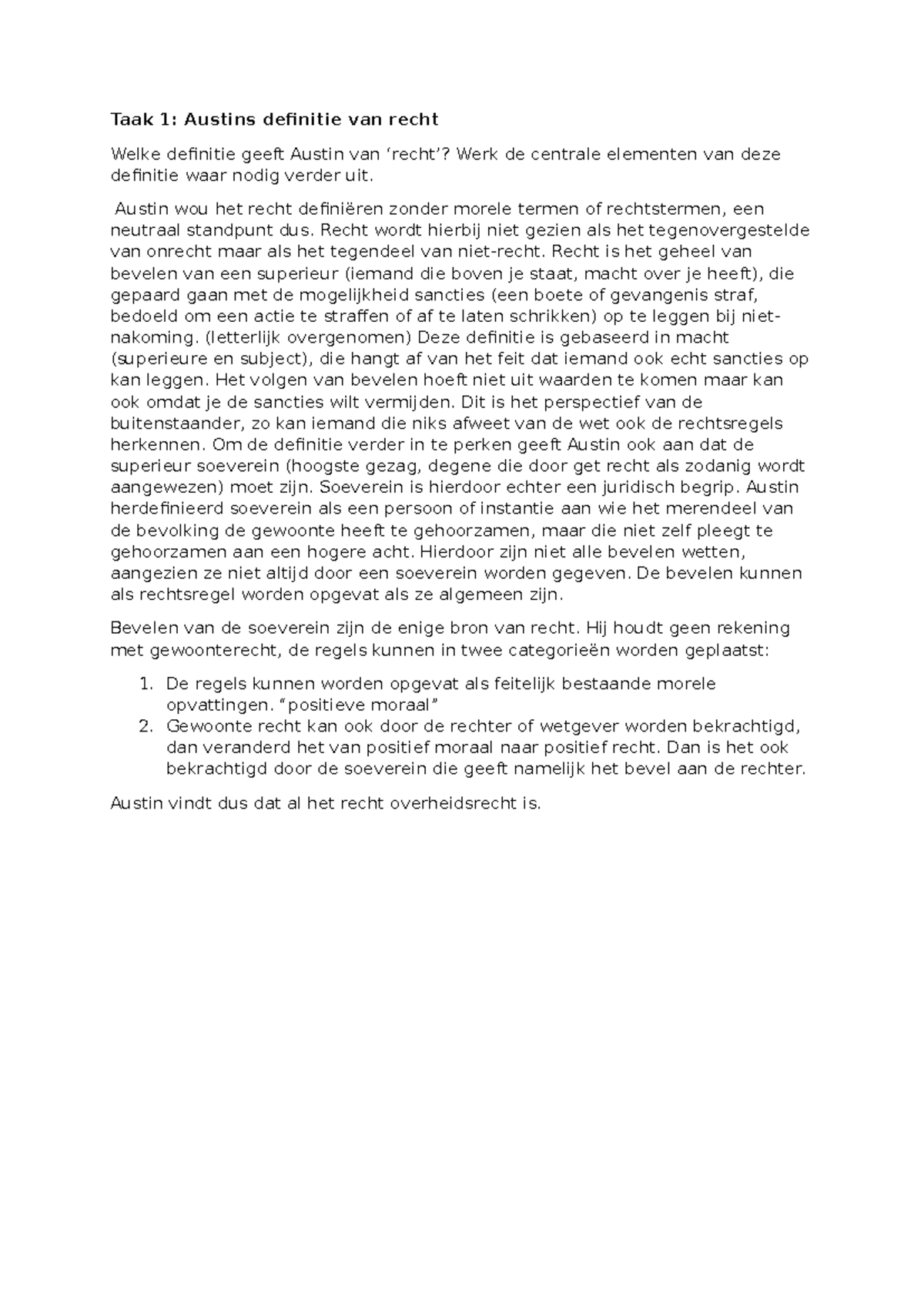 Austin’s Definitie van Recht en Toepassing in 2024: Een Analyse ...
