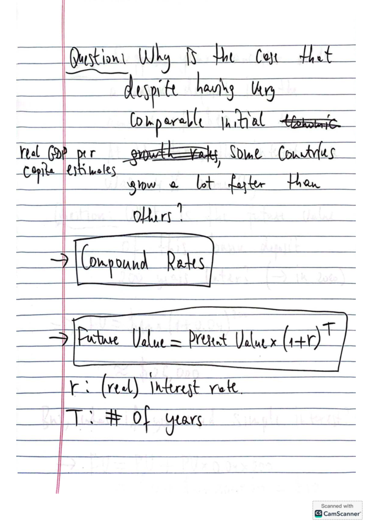 Chapter 7 Lecture Notes - Real GDP Growth & Productivity Insights - Studocu