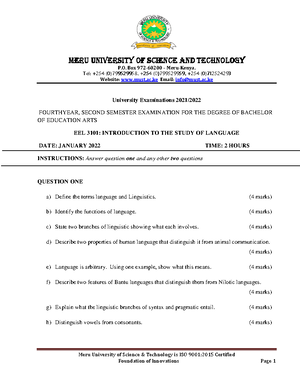 BLA2108- Fonetiki NA Fonolojia - KENYATTA UNIVERSITY INSTITUTE OF OPEN ...