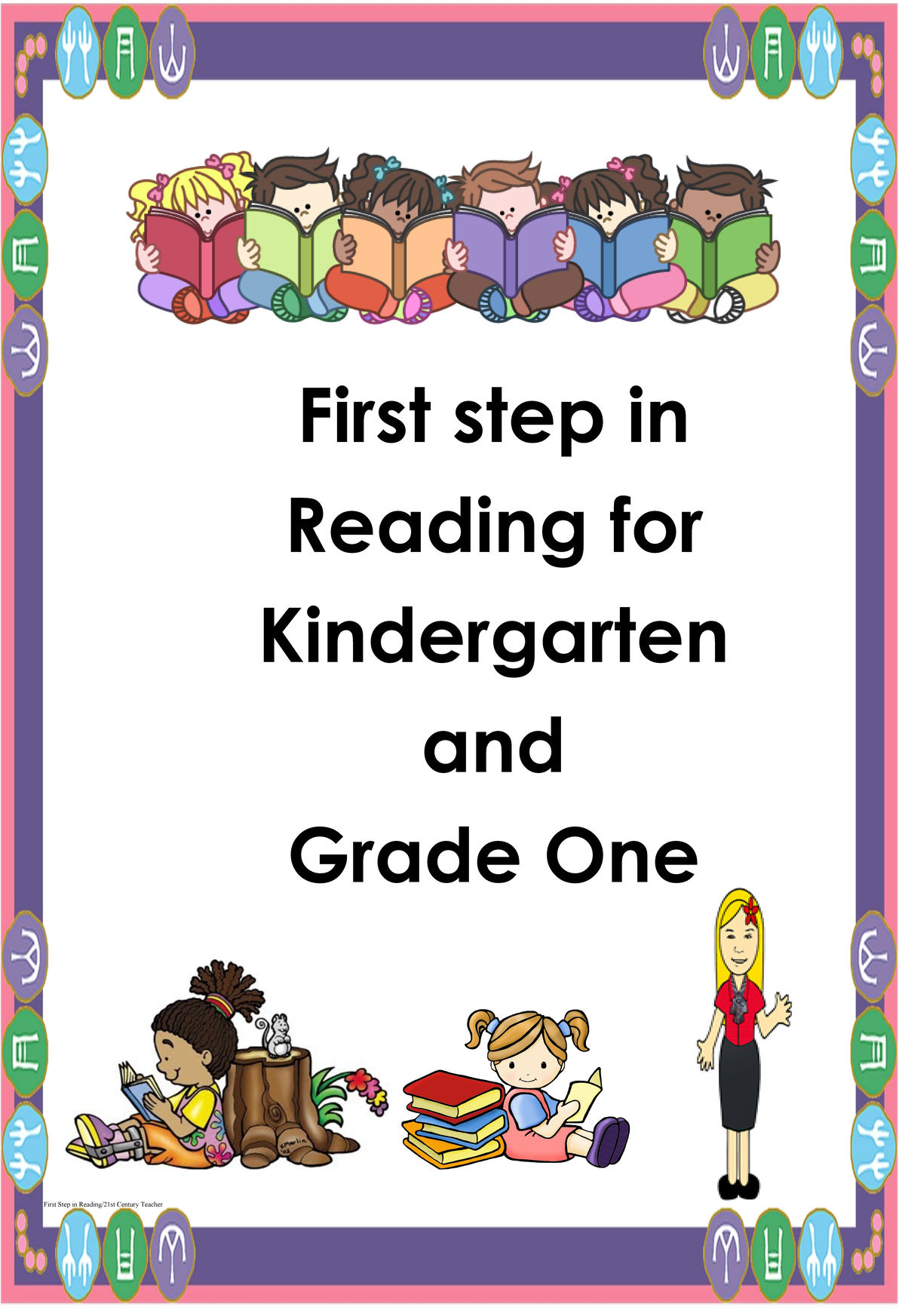 First Step in Reading (K & Grade 1) - Lesson 1: Medial Letters and ...