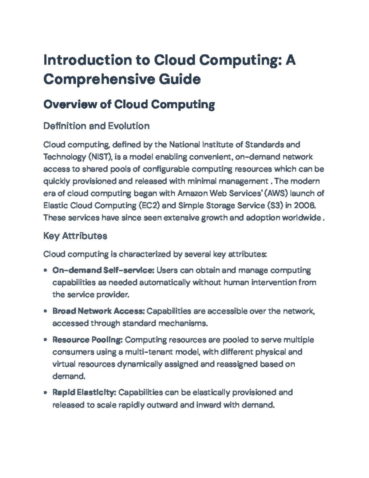 Comprehensive Guide to Cloud Computing: Concepts, Benefits & Challenges ...
