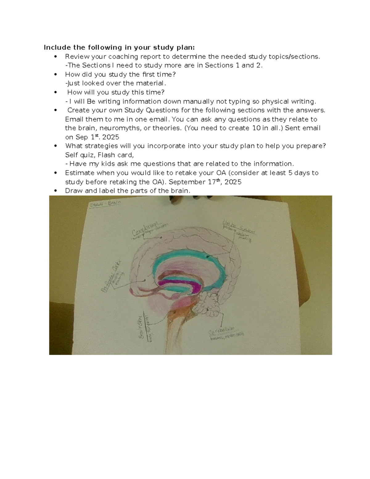 Study Plan for D664 Test Retake: Strategies & Sections Review - Studocu