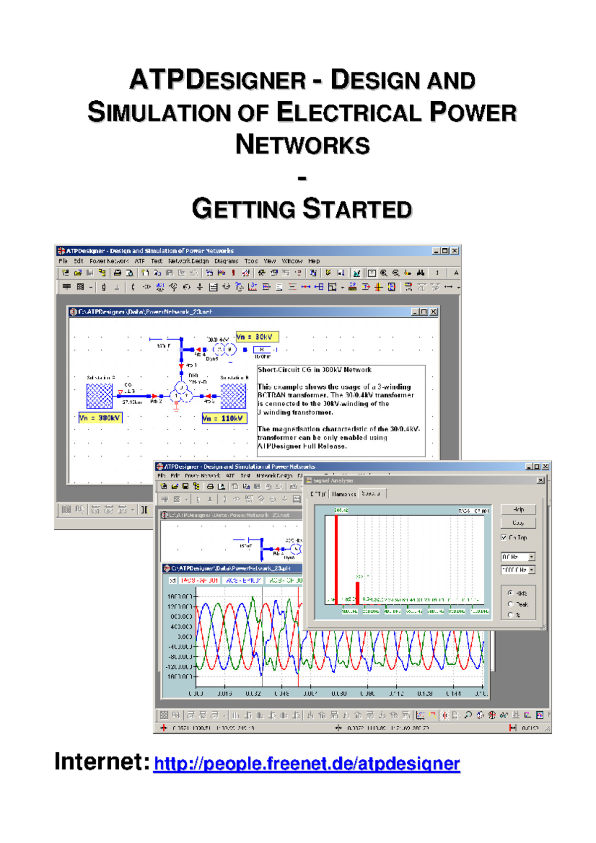 ATPDESIGNER: Getting Started with Electrical Power Networks Simulation ...