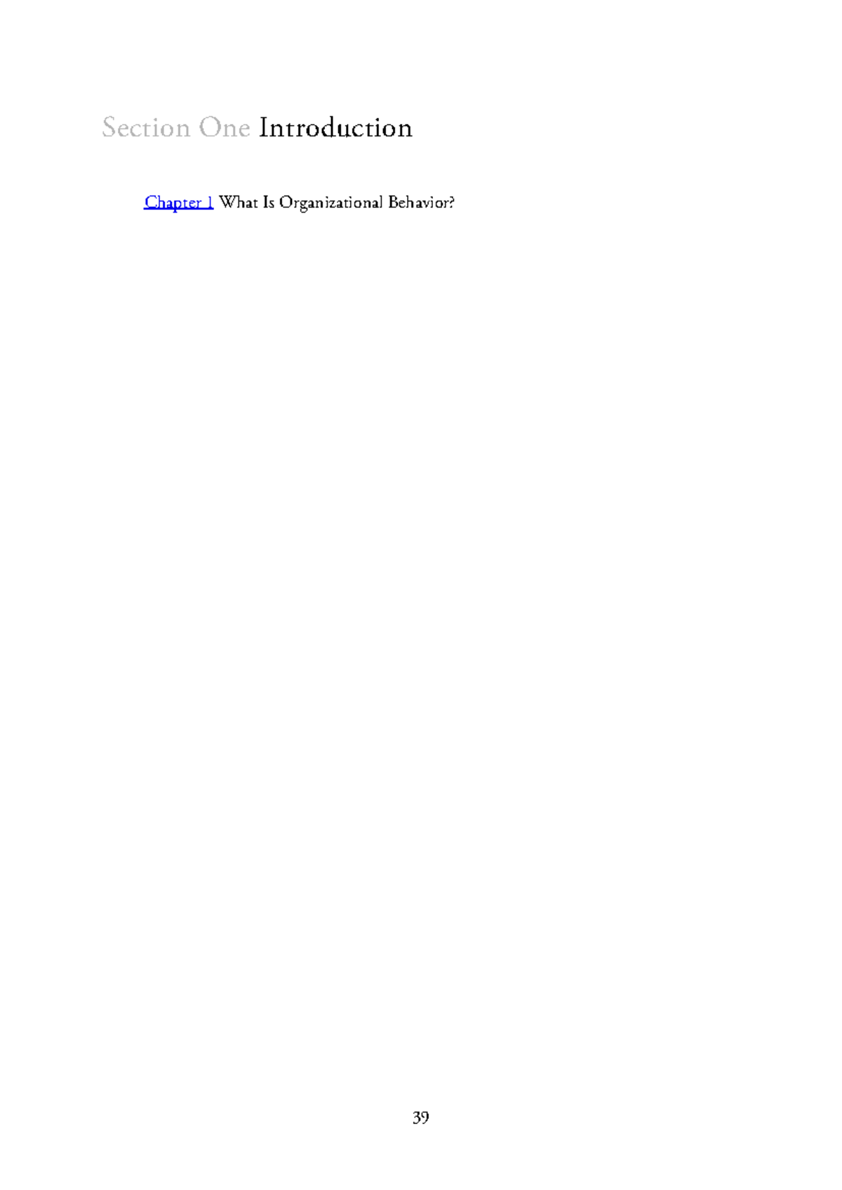 Chapter 1: Understanding Organizational Behavior (OB) and Its Impact ...
