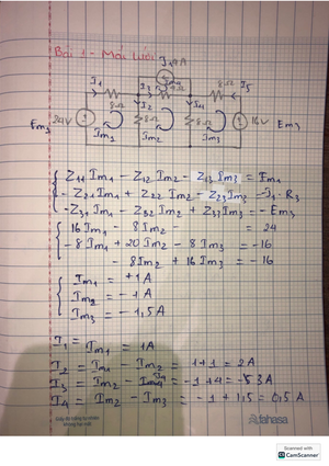 [Solved] 221 The current Ia in the circuit shown in Fig P221 is 2 mA ...