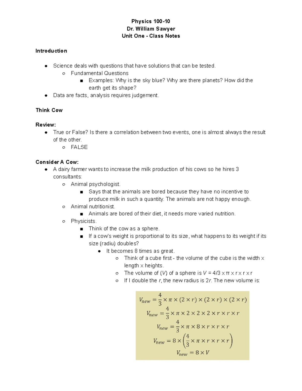 PHY 100 23F Plane Geometry Basic Facts and Review Guide - Studocu